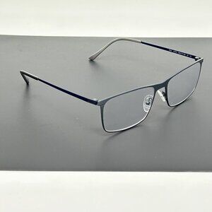 Prodesign Denmark 3165 6721 GUNMETAL BLUE EYEGLASSES SQUARE  FRAME 58-17-150
